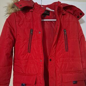 Boys red coat